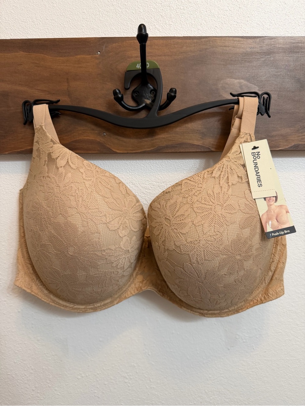 NEW 40D Floral Lace Women’s Push Up Bra